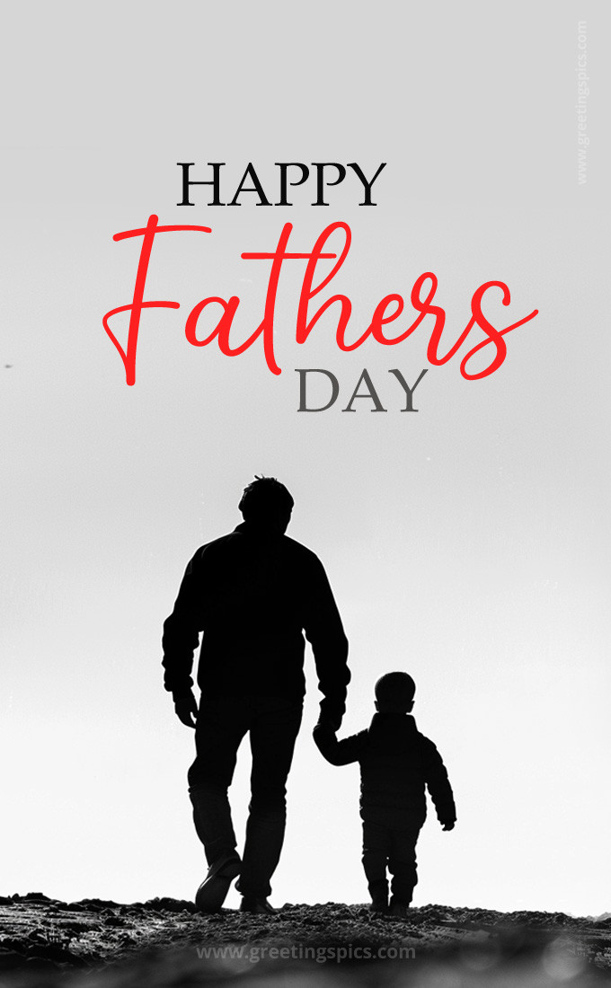 Happy Fathers Day Picture (tall rectangle shape picture)