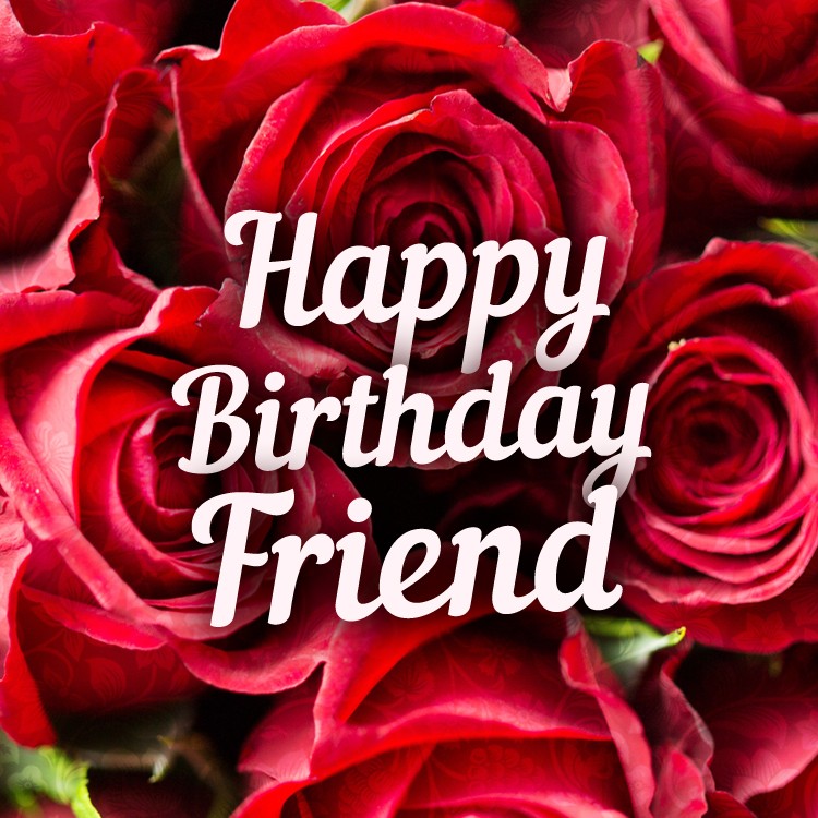 Happy Birthday square shape Image For Female Friend (square shape image)