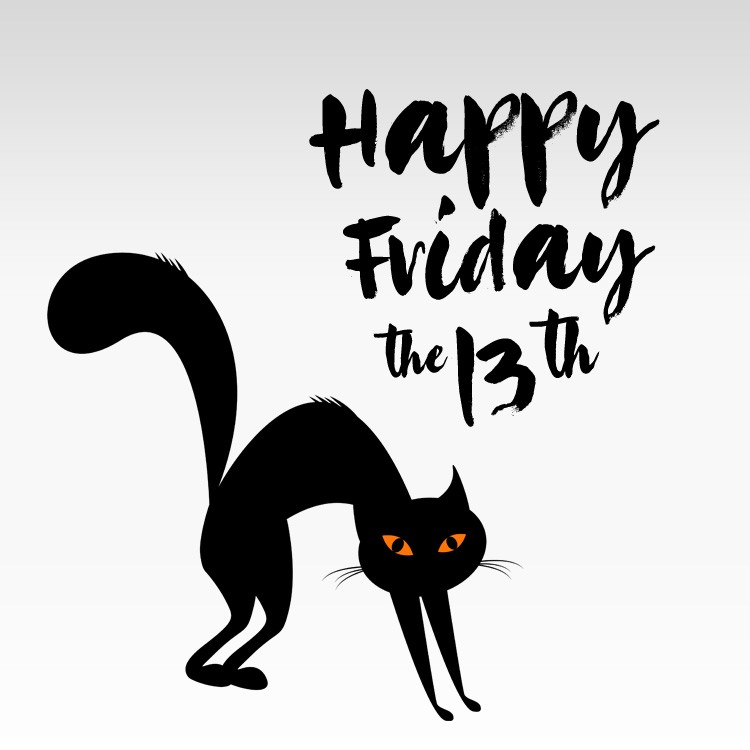 Happy Friday The 13th funny square shape image (square shape image)