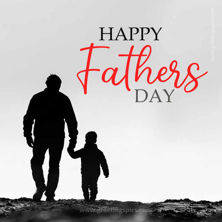 Happy Fathers Day Picture (square shape image)