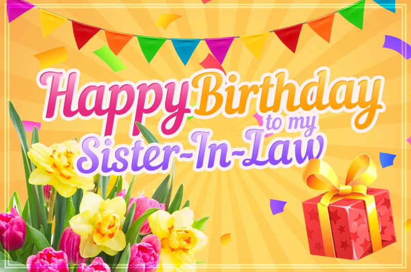 Happy Birthday Sister In Law Image