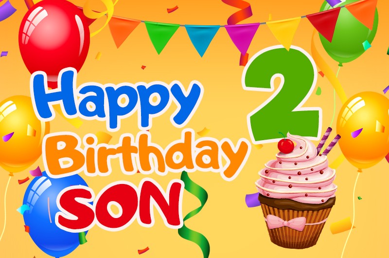 Happy 2nd Birthday Son Image