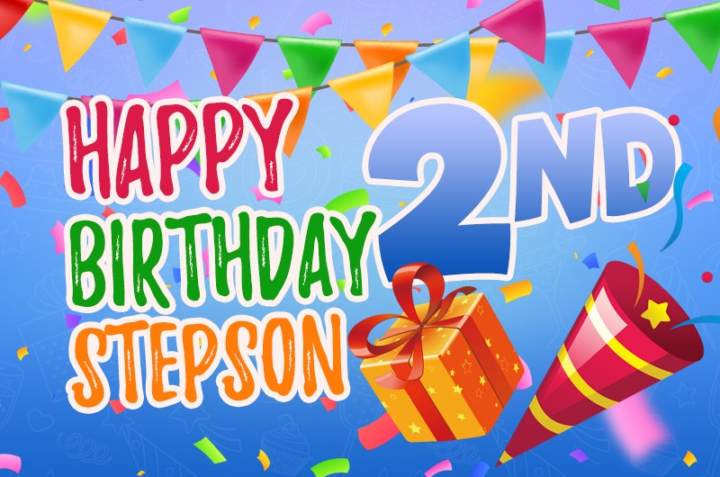 Happy 2nd Birthday Stepson Image