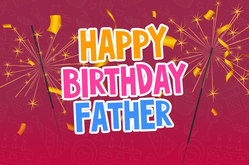 Happy Birthday image for Father