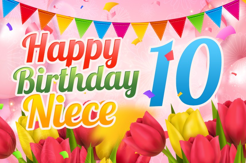 Happy 10th Birthday Niece Image