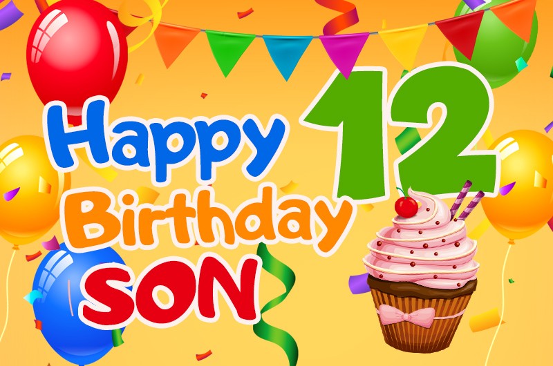 Happy 12th Birthday Son Image