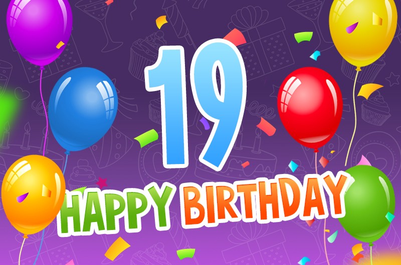 Happy 19th Birthday Images