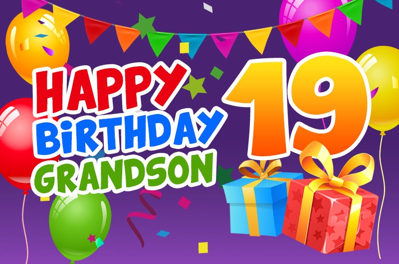 Happy 19th Birthday Grandson Image