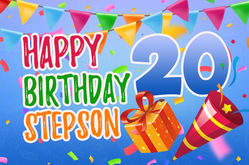 Happy 20th Birthday Stepson Image