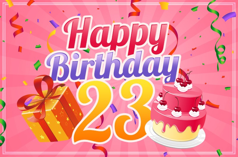 Happy 23rd Birthday Image for Her