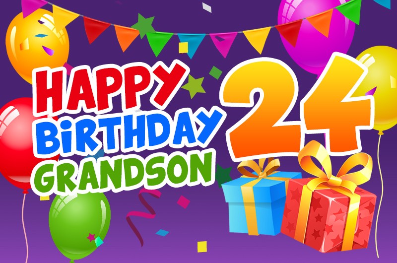 Happy 24th Birthday Grandson Image