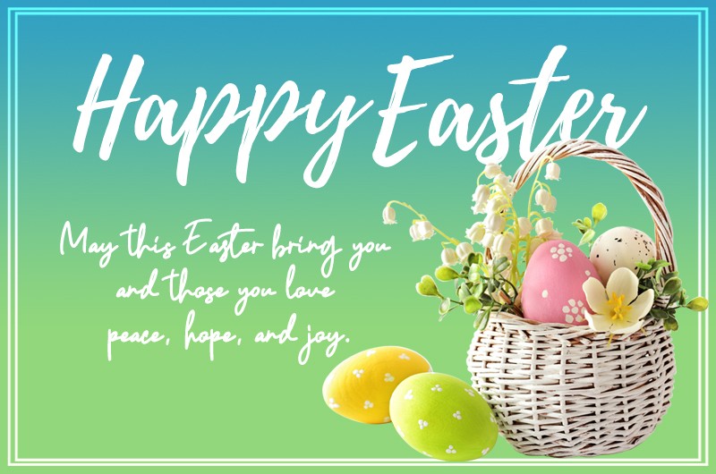 Happy Easter Beautiful Wishes Image
