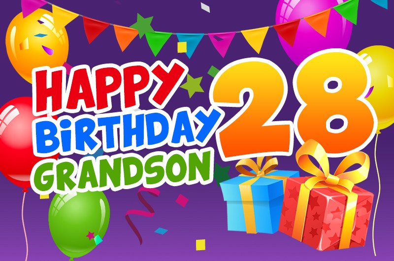 Happy 28th Birthday Grandson Image