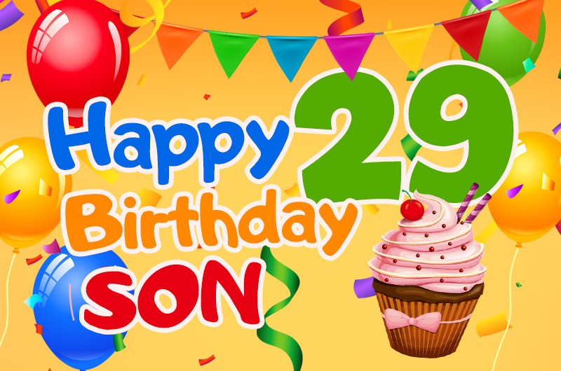 Happy 29th Birthday Son Image