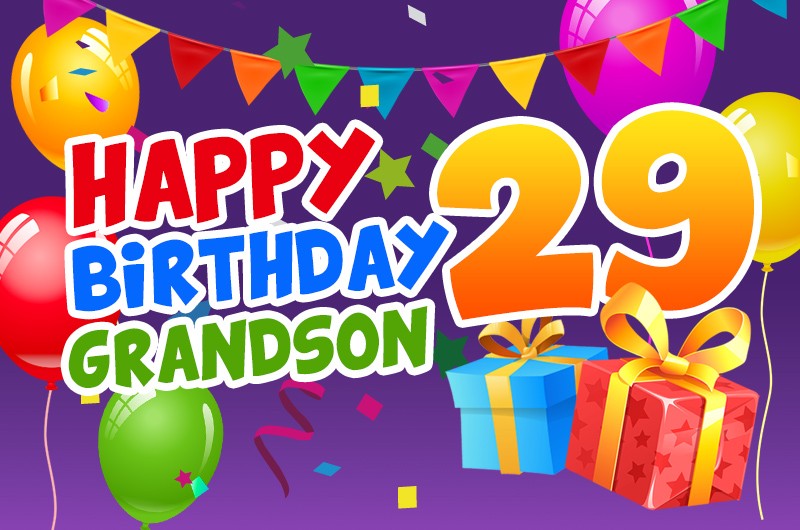 Happy 29th Birthday Grandson Image