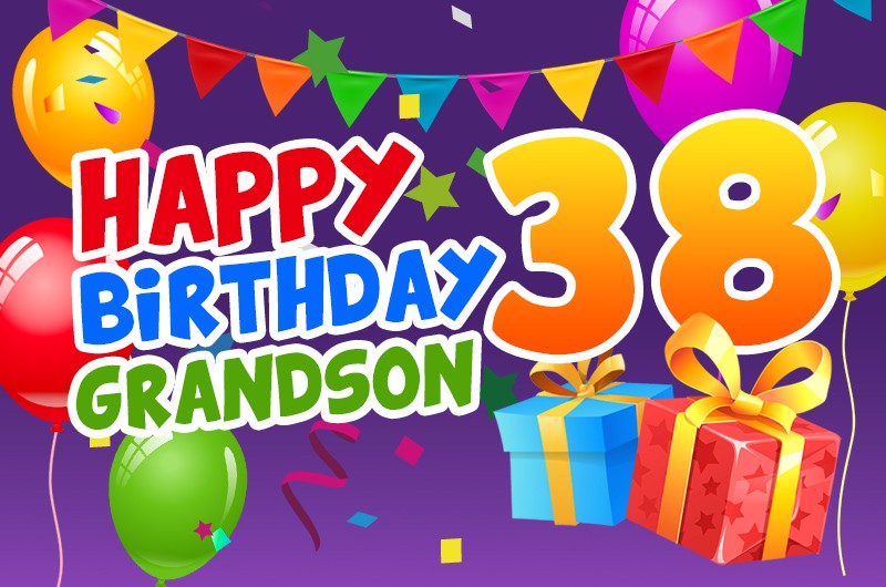 Happy 38th Birthday Grandson Image