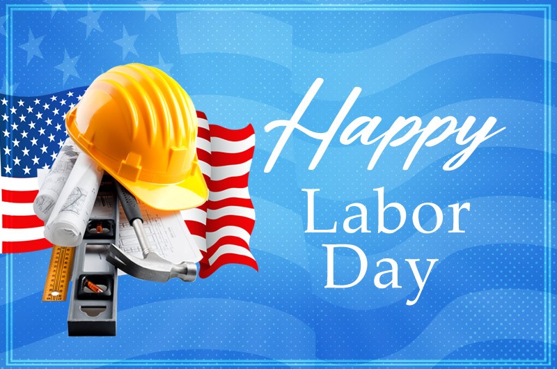 Happy Labor Day Greeting Card