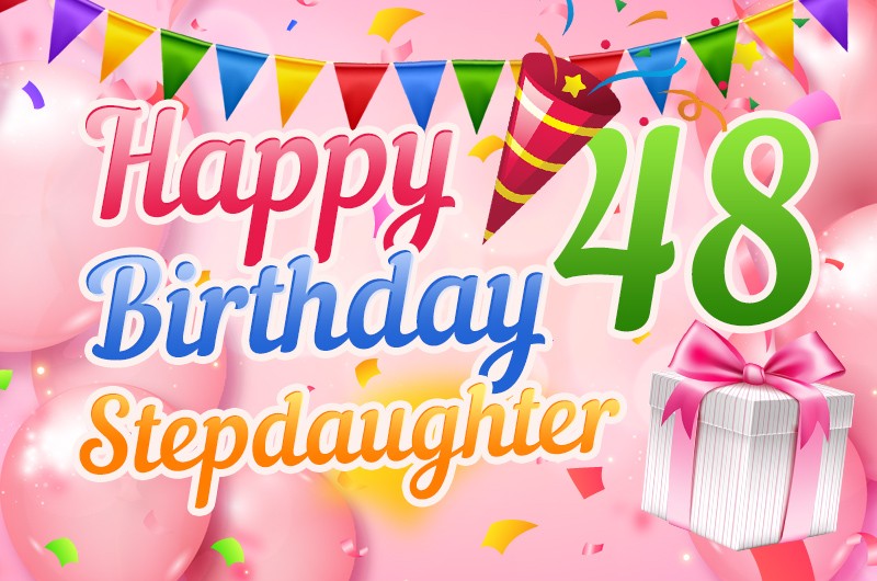 Happy 48th Birthday Stepdaughter Image