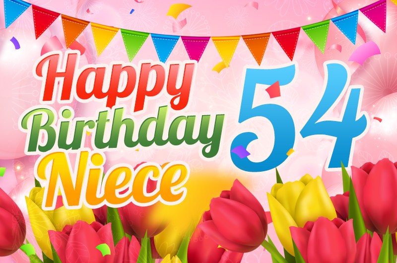 Happy 54th Birthday Niece Image