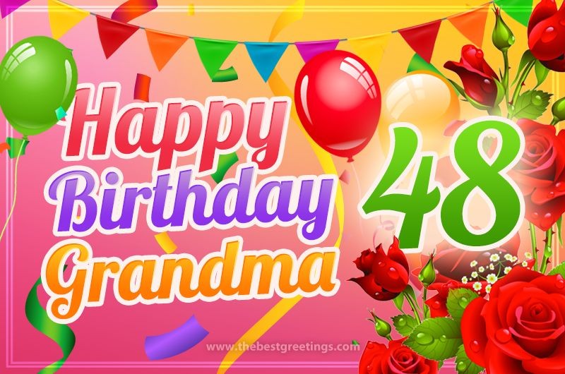 Happy 48th Birthday Gandma Image