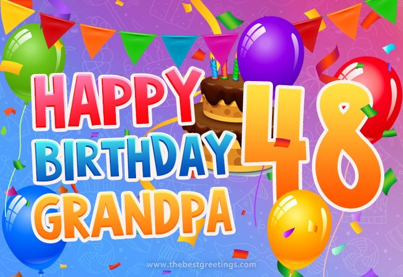 Happy 48th Birthday Gandpa Image