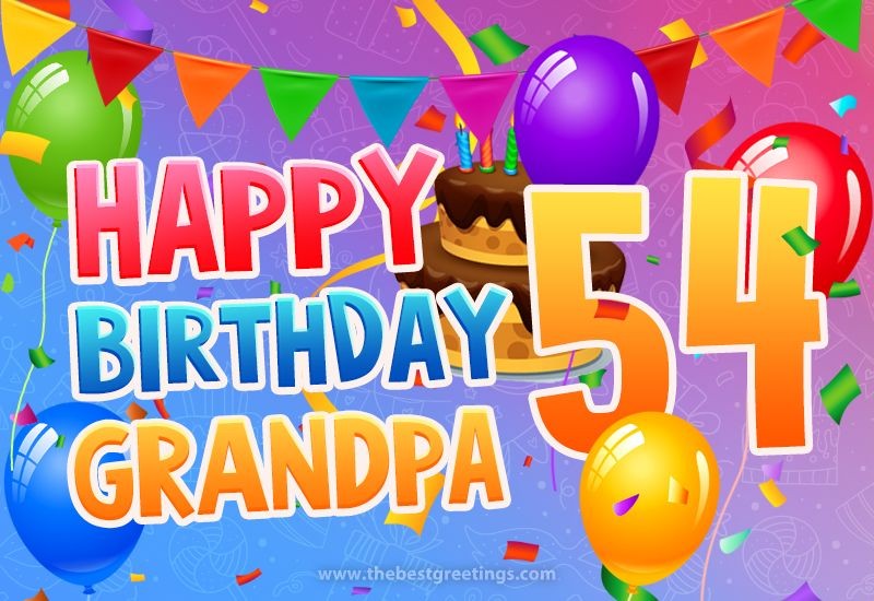 Happy 54th Birthday Grandpa Image