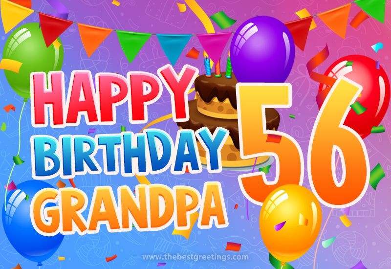 Happy 56th Birthday Grandpa Image