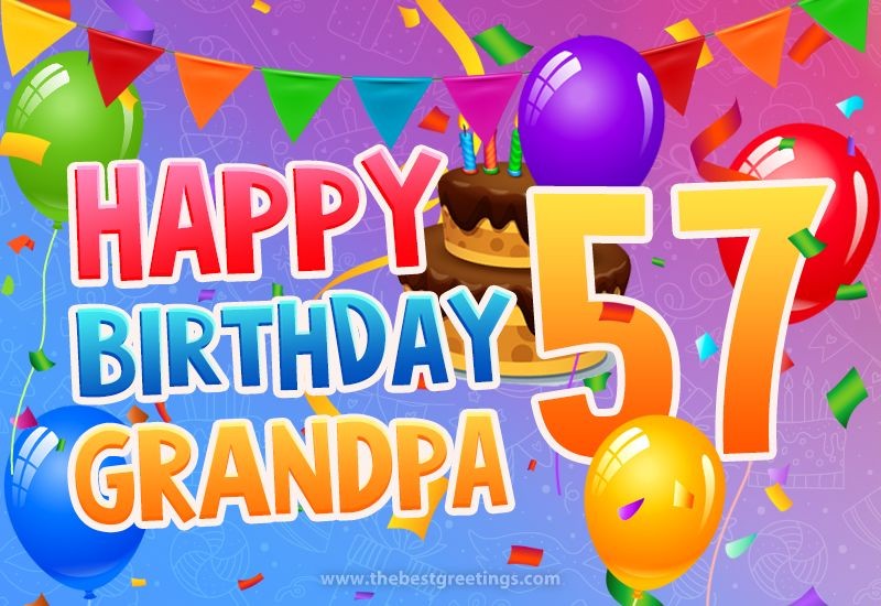 Happy 57th Birthday Grandpa Image