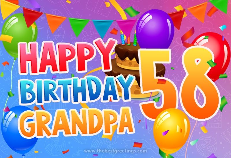 Happy 58th Birthday Grandpa Image