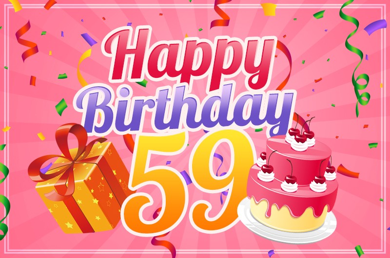 Happy 59th Birthday image for Her