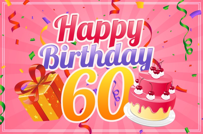 Happy 60th Birthday picture for Her