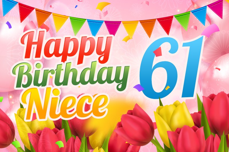 Happy 61st Birthday Niece Image