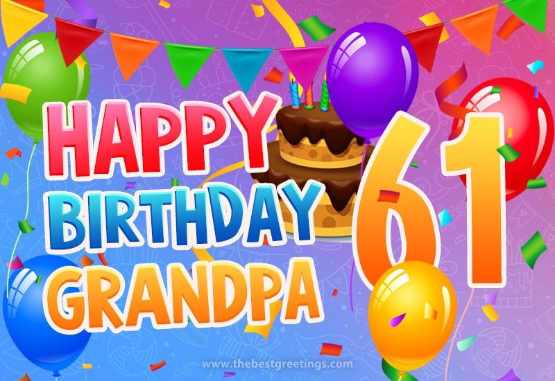 Happy 61st Birthday Grandpa Image