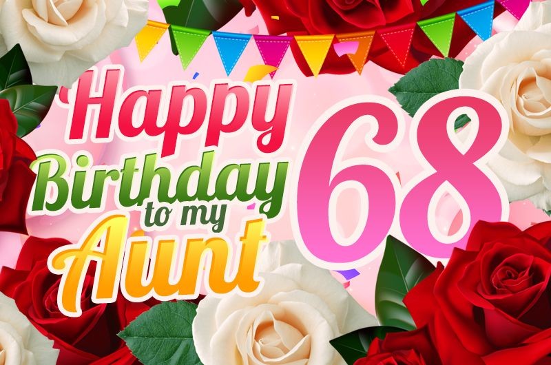 Happy 68th Birthday Aunt Image