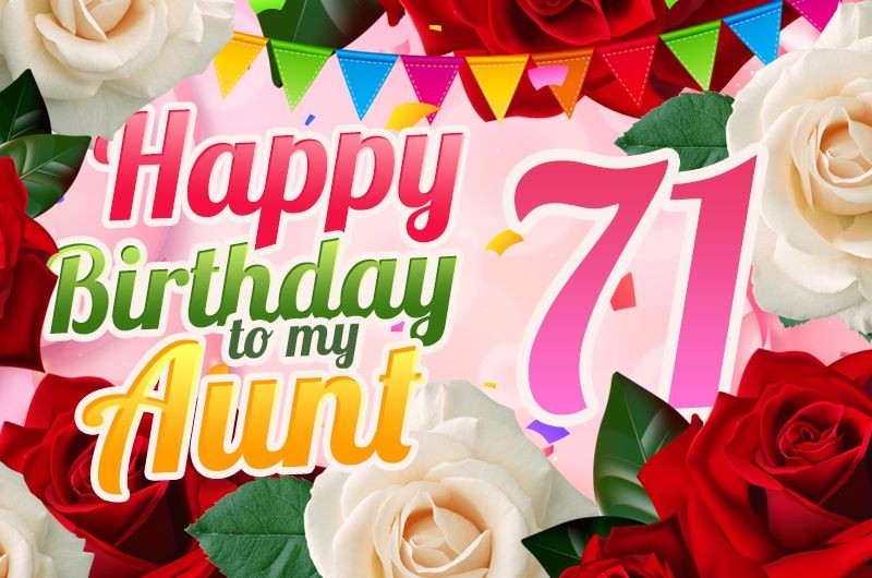 Happy 71st Birthday Aunt Image