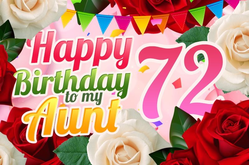 Happy 72nd Birthday Aunt Image