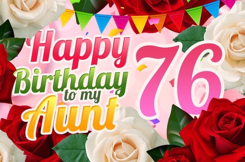 Happy 76th Birthday Aunt Image