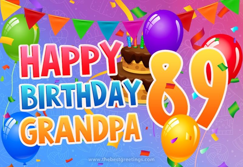 Happy 89th Birthday Grandpa Image