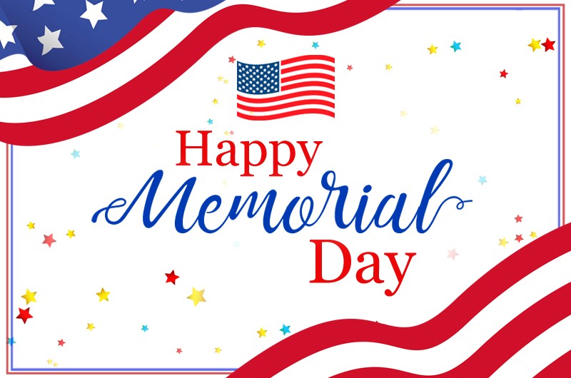 Happy Memorial Day card