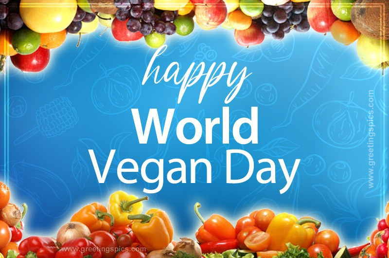 Happy World Vegan Day beautiful image