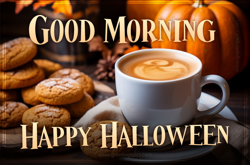 Good Morning Happy Halloween picture